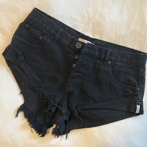 One Teaspoon Bandits Black 28